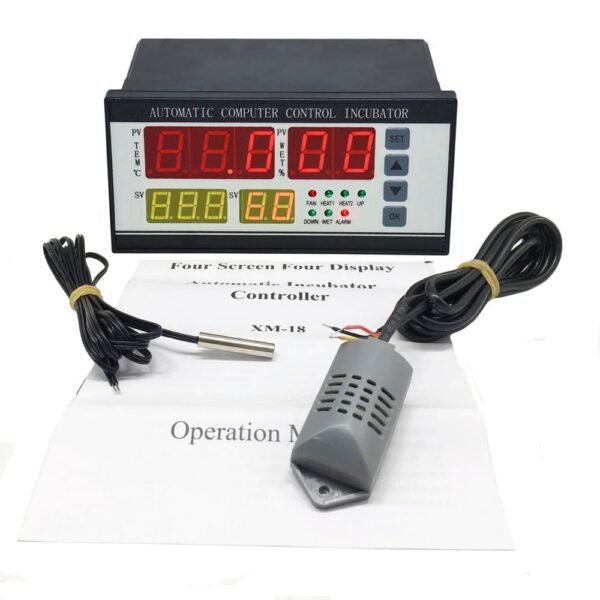 Thermostat et régulateur d'humidité XM 18 CARTE