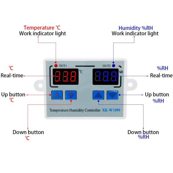 THERMOREGULATEUR XK-W1099 — image 3