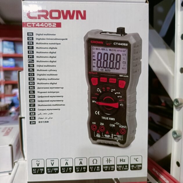 MULTIMETRE DIGITAL CROWN