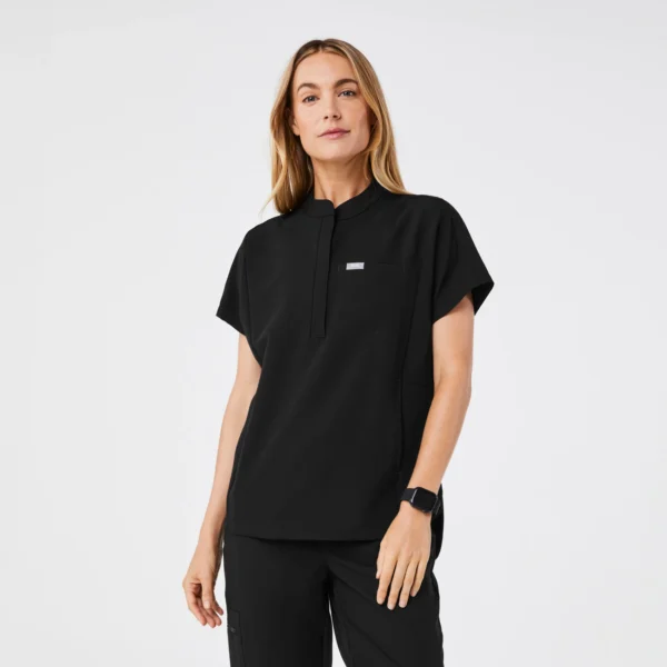 Montex Relaxed Scrub Top red — image 3